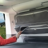 Packtaschen VW T5/T6/T6.1 Beach mit 2-Sitzer Rücksitzbank - Anthrazit